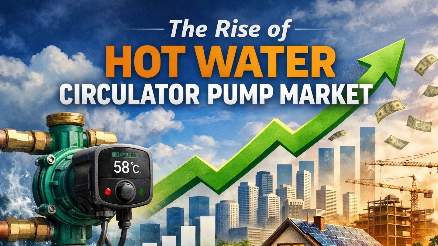 Construction Growth and Energy Efficiency Mandates Are Driving Hot Water Circulator Pump Demand